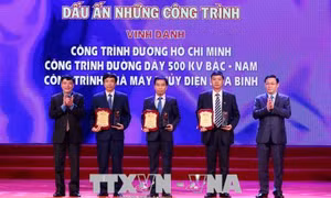 8 công trình tiêu biểu của đất nước được vinh danh