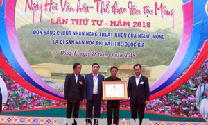 Bảo tồn, phát huy những nét văn hóa đẹp của đồng bào Mông