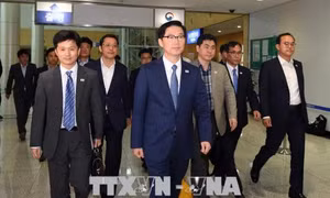 Hàn Quốc cử đoàn sang tu sửa văn phòng liên lạc liên Triều tại Kaesong