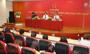 Phát động Giải Báo chí toàn quốc Vì sự nghiệp giáo dục Việt Nam năm 2018