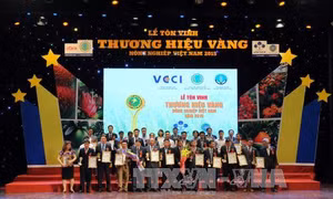 Vinh danh 85 'Thương hiệu vàng nông nghiệp Việt Nam' năm 2018