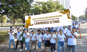 Phú Hưng Life tham gia Đi bộ từ thiện Lawrence S.Ting, giúp đồng bào nghèo đón Tết 