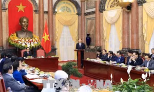Chủ tịch nước Trần Đại Quang: Xây dựng và phát huy sức mạnh đại đoàn kết toàn dân tộc 
