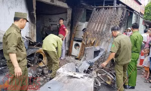 Hỏa hoạn nghiêm trọng tại Nam Định làm 3 mẹ con tử vong