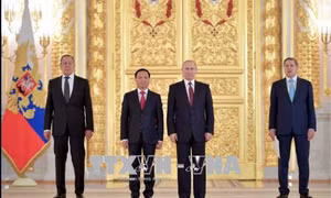 Tổng thống Putin: Quan hệ Nga - Việt Nam đang phát triển tốt đẹp