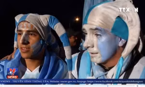 Không khí World Cup ngập tràn Buenos Aires