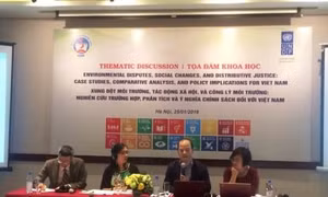 Chưa xử lý được tình trạng xung đột môi trường gia tăng 