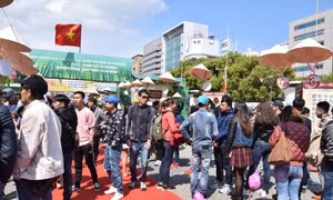 Lễ hội Việt Nam tại tỉnh Aichi thu hút hàng trăm nghìn lượt khách tham quan