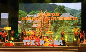 Nghệ An: Công bố Di sản văn hóa phi vật thể quốc gia lễ Xăng Khan