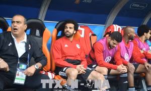 World Cup 2018: Salah bị 'đóng đinh' trên ghế dự bị khiến CĐV Ai Cập tiếc nuối
