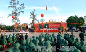 Những thanh niên với ước mơ là chiến sĩ 