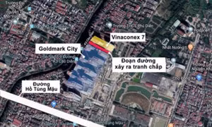 Hà Nội yêu cầu xử lý dứt điểm tranh chấp hạ tầng giao thông giữa Goldmark City và Vinaconex 7 