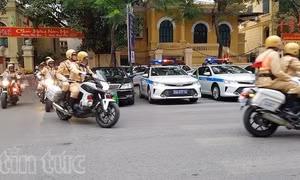 Hà Nội phân luồng giao thông phục vụ Hội nghị Thượng đỉnh hợp tác Tiểu vùng Mê Công 