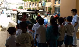  Hơn 70 học sinh nhập viện nghi ngộ độc sữa đề án học đường
