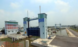 Âu tàu Rạch Chanh giúp rút ngắn hơn 50 km đường thủy