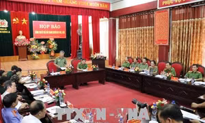 Công an Sơn La thông tin vụ triệt phá ổ ma túy tại Lóng Luông