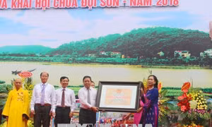 Chùa Đọi Sơn, Hà Nam được công nhận là Di tích quốc gia đặc biệt 