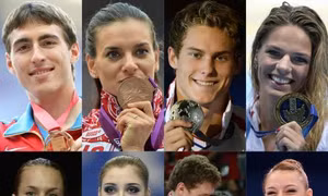 Nga giành lại 9 huy chương tại Olympic mùa Đông Sochi 2014