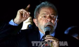 Cựu Tổng thống Brazil Lula da Silva đang chịu án tù vẫn đăng ký tranh cử nhiệm kỳ mới