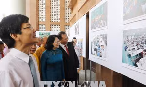 Phó Chủ tịch nước dự lễ kỷ niệm 70 năm Ngày Bác Hồ ra Lời kêu gọi thi đua ái quốc