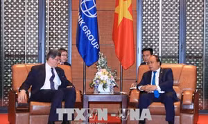 Thủ tướng Nguyễn Xuân Phúc tiếp Tổng Giám đốc điều hành Ngân hàng Thế giới