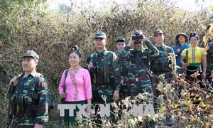 Giữ vững bình yên nơi biên cương Tổ quốc 