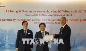 Trao Giải thưởng Alexandre Yersin cho những nghiên cứu y học xuất sắc