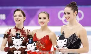 Olympic Pyeongchang 2018: VĐV Nga đoạt HCV môn trượt băng nghệ thuật nữ 