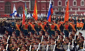 Hoạt động của 'Trung đoàn bất tử' khắp thế giới nhân Ngày Chiến thắng phát xít