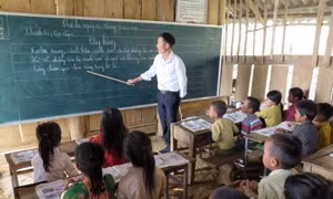 Kiên cố hóa trường, lớp học để nâng cao chất lượng giáo dục vùng cao