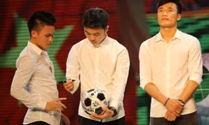 'Siêu phẩm' penalty của 3 hot boy Xuân Trường, Quang Hải, Tiến Dũng U23 Việt Nam