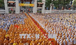 Lễ Phật đản Phật lịch 2562 tại Thành phố Hồ Chí Minh