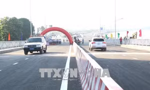TP Hồ Chí Minh chính thức thông xe cầu qua đảo Kim Cương 