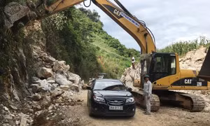 Sơn La: Thông xe bước 1 trên tuyến Quốc lộ 279D 