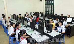Gần 500 thí sinh tham dự Hội thi Tin học trẻ thành phố Hà Nội