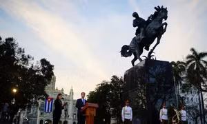 Khánh thành bức tượng anh hùng Jose Marti tại thủ đô Cuba