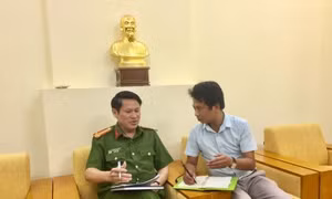 Công an Hà Nội chính thức thông tin về vụ 'Clip cát tặc lộng hành gần tàu cảnh sát'