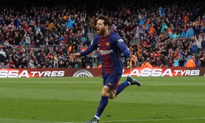 Xem siêu phẩm của Messi, đưa Barca tiến gần tới ngôi vô địch