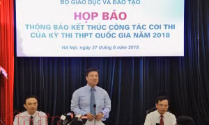 Kỳ thi THPT Quốc gia 2018: Học sinh không thể thi do mưa lũ sẽ xem xét đặc cách đỗ tốt nghiệp