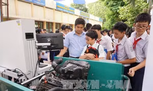 Ngày hội tuyển sinh, hướng nghiệp 'Cùng bạn chọn nghề cho tương lai'