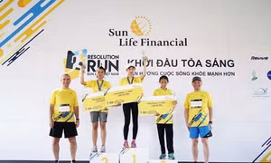 Giải chạy bộ 'Sun Life Việt Nam – Đường chạy Khởi đầu tỏa sáng 2018'