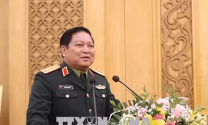 Đại tướng Ngô Xuân Lịch làm việc với Tổng cục Kỹ thuật