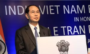  Chủ tịch nước Trần Đại Quang dự Diễn đàn doanh nghiệp Việt Nam - Ấn Độ