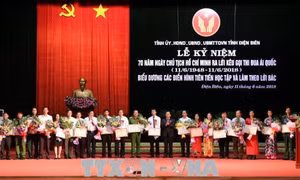Thi đua yêu nước: Biểu dương nhiều tập thể, cá nhân tiêu biểu 