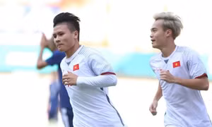 Trực tiếp ASIAD 2018: Quang Hải tỏa sáng, Olympic Việt Nam toàn thắng vòng bảng