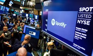 Ứng dụng nghe nhạc Spotify tạo ‘cơn địa chấn’ ngay trong phiên chào Sàn chứng khoán New York 