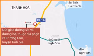 Lật 8 toa tàu khách Bắc - Nam, 2 người tử vong