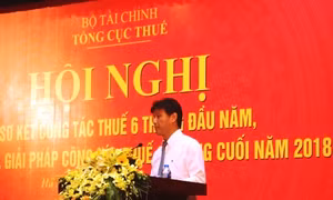Nợ đọng thuế không vượt quá 5% so với tổng thu ngân sách