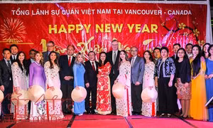 Người Việt tại Anh, Canada và Mỹ vui đón Tết Mậu Tuất 2018
