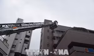 Nhật Bản chú trọng phòng cháy chữa cháy tại các chung cư cao tầng